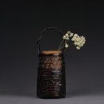 Giỏ hoa tre đan Hanaire 29 x 12 x 12 cm – kèm ống lót