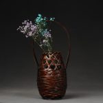 Giỏ hoa tre đan Hanaire 35 x 17 x 13 cm – kèm ống lót