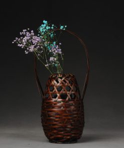 Giỏ hoa tre đan Hanaire 35 x 17 x 13 cm – kèm ống lót